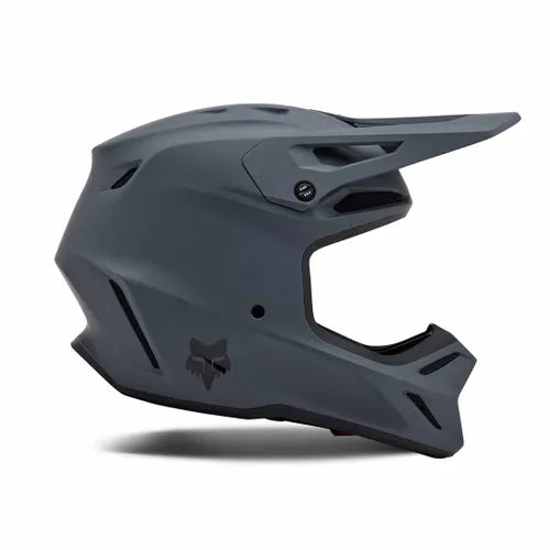 FOX V3 SOLID HELMET - GRAPHITE