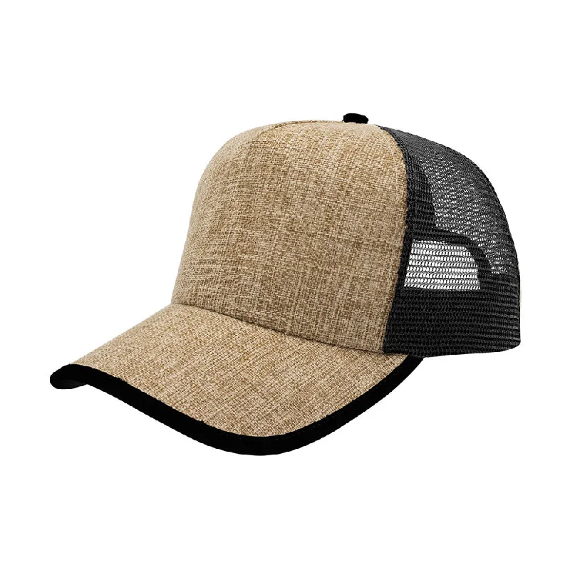 Jute Trucker Cap