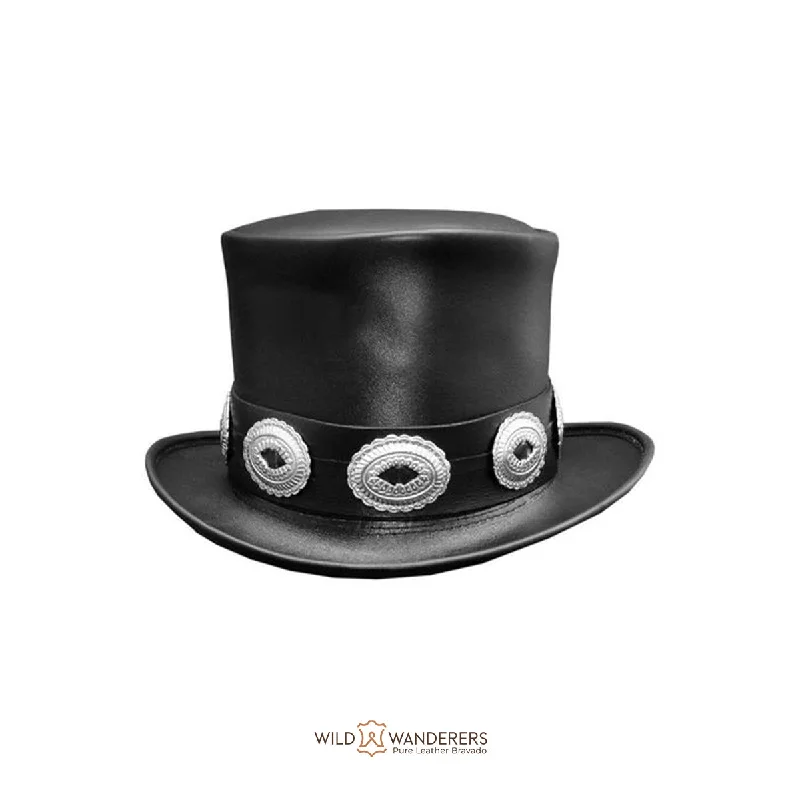 Black Slash-Inspired Rocker Top Hat